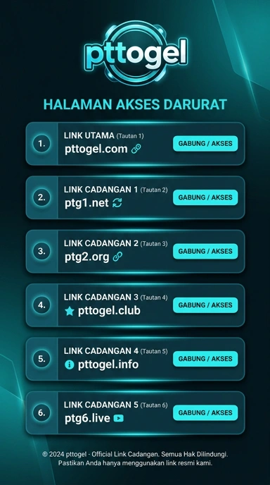 Tampilan link alternatif pttogel